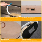 Touch Control Bedside Table Lamp LED Nightstand