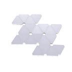 20-Pack RGB Triangular LED Wall Panels Music Sync