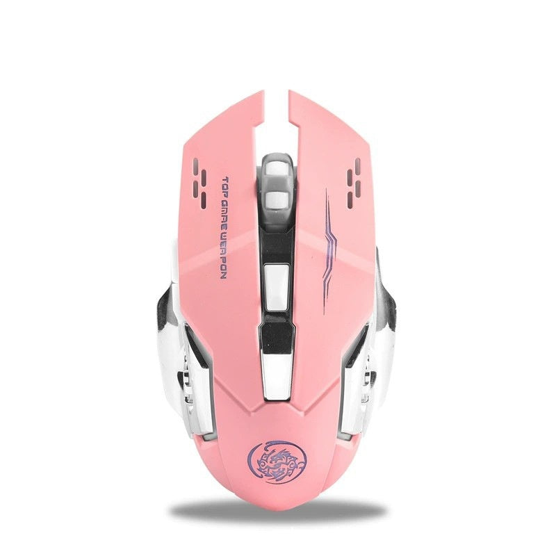 RGB Wired Gaming Mouse with Bluetooth Dual Mode