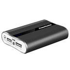 12000mAh portable power bank with dual USB output