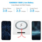 Qi Wireless Power Bank 10400mAh Charger