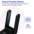 AC1200 Dual-Band WiFi USB Adapter for PC