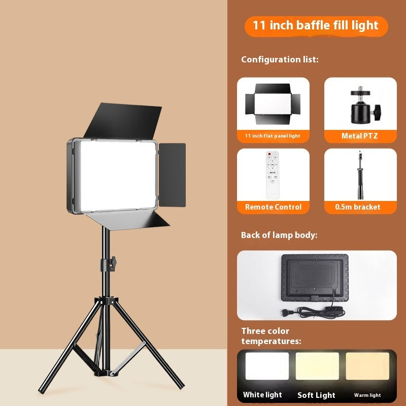 Mobile Live Streaming Fill Light for Content Creation