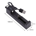 Rechargeable Li-Ion battery with USB charging dock