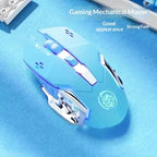 RGB Wired Gaming Mouse with Bluetooth Dual Mode