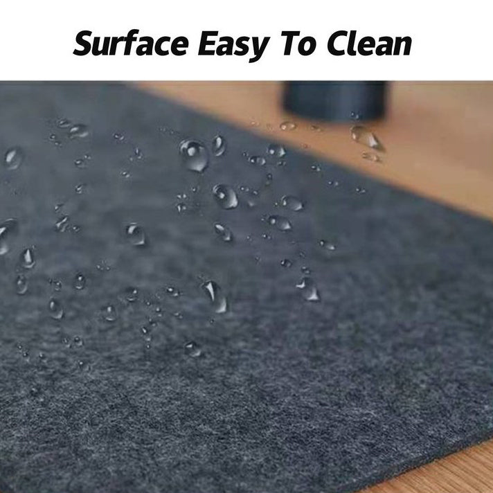 Extended desk mat 80x40cm size dimensions