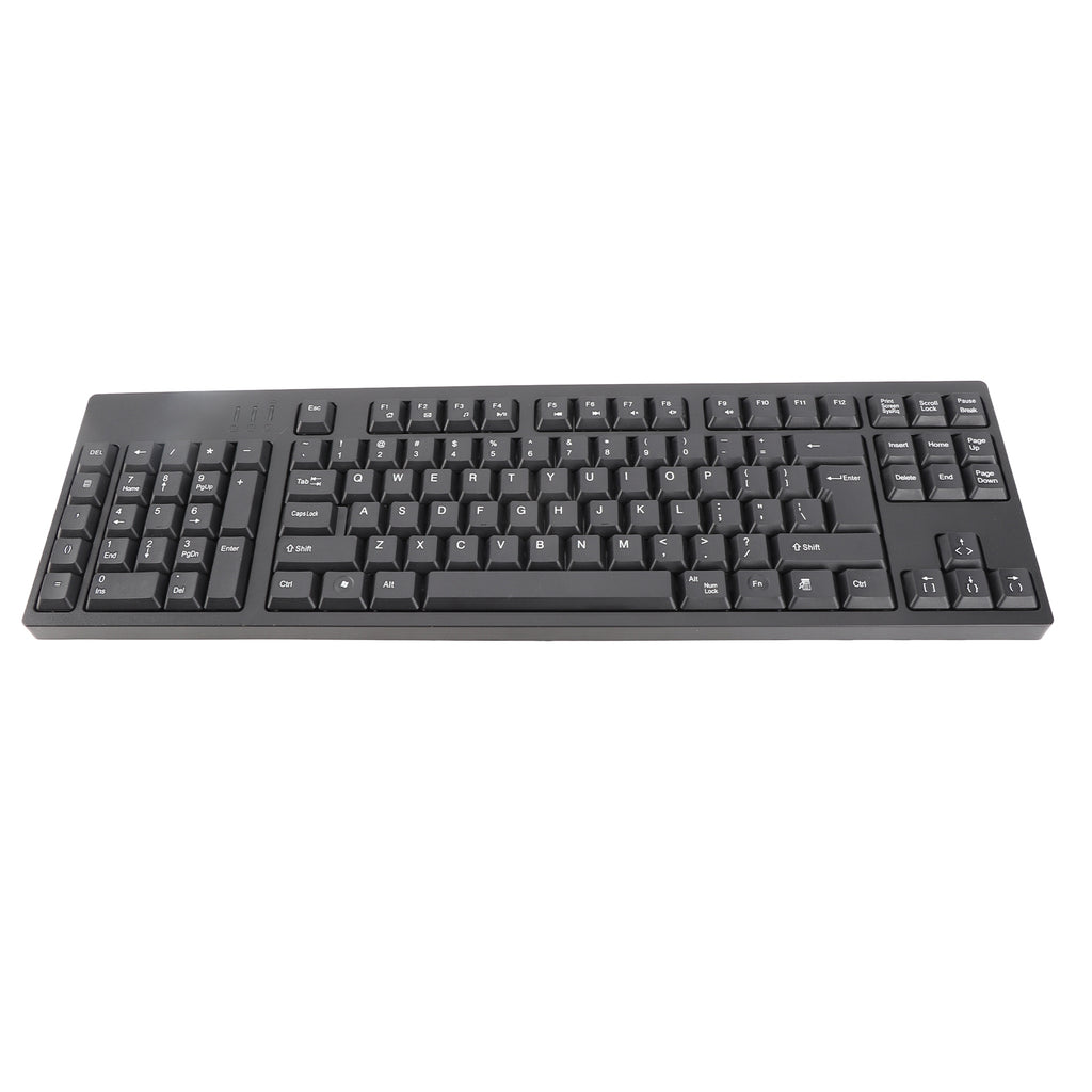 Left-Handed Gaming Keyboard 109-Key Ergonomic Wired
