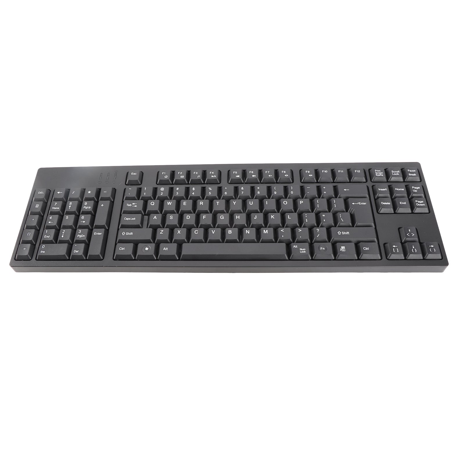 Left-Handed Gaming Keyboard 109-Key Ergonomic Wired