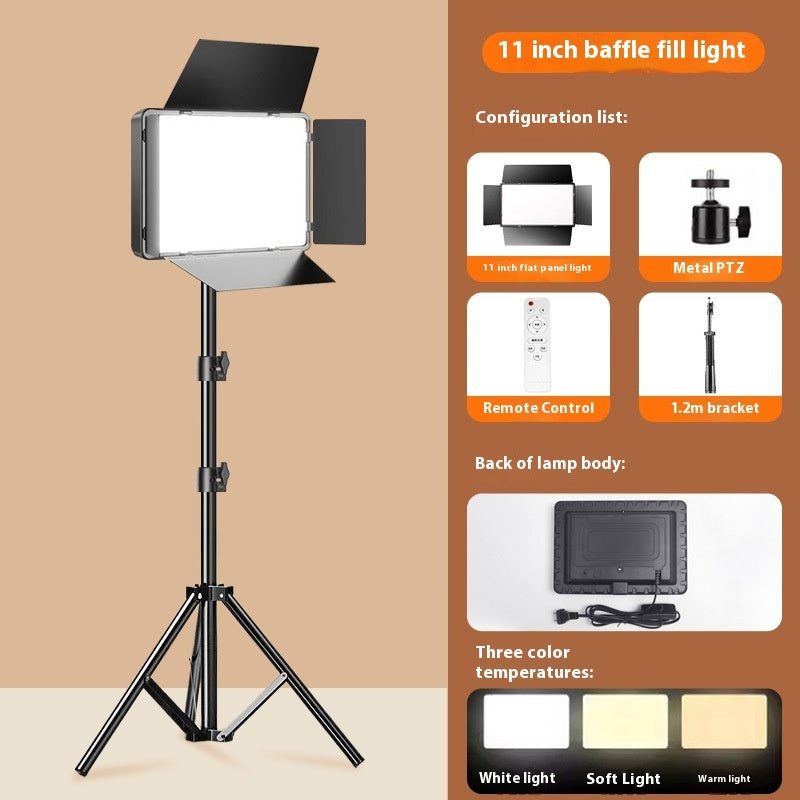 Mobile Live Streaming Fill Light for Content Creation