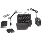 Half-Hand Gaming Keyboard Mouse Combo for Mobile