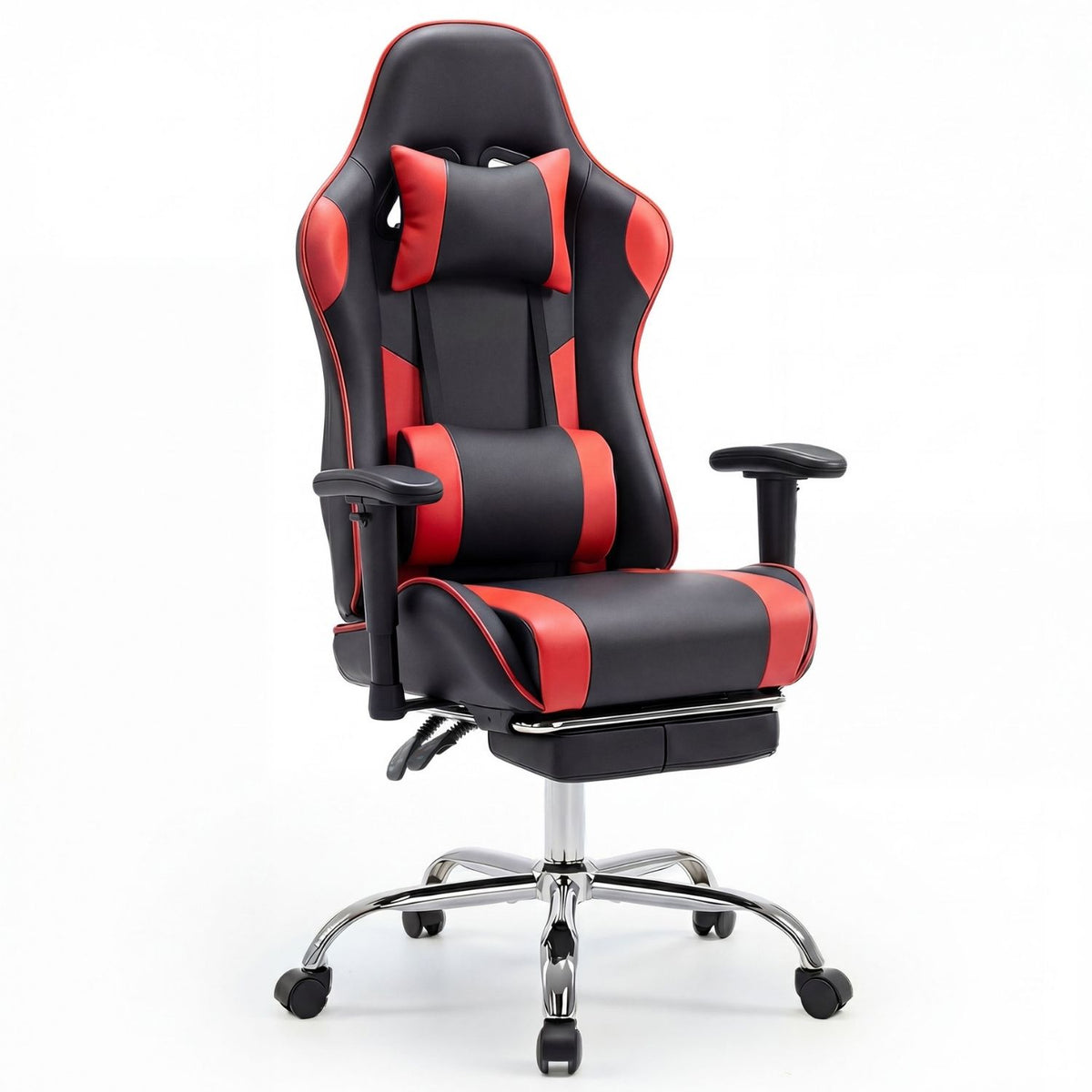 High-Back Ergonomic Gaming Chair with Lumbar Support