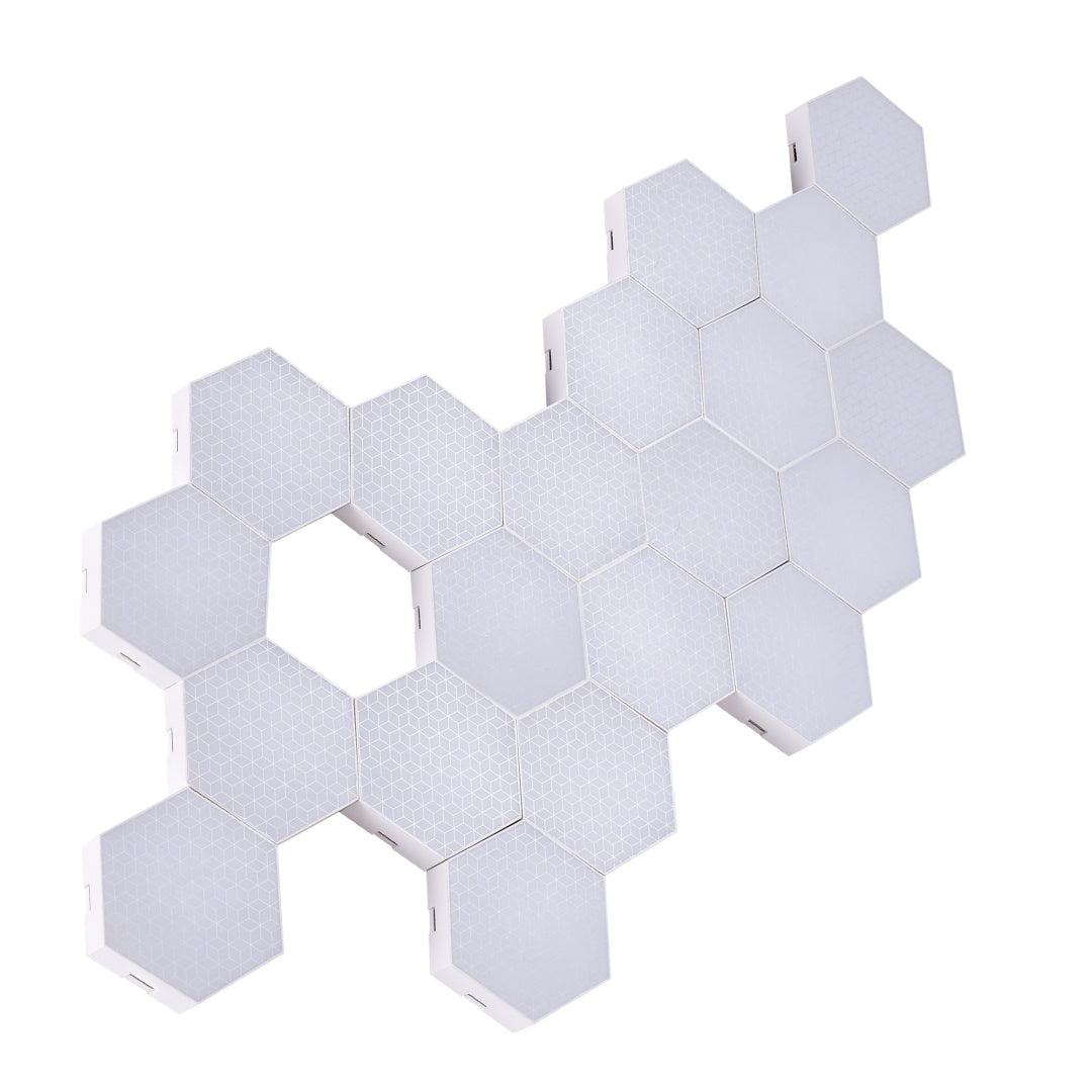 20-Pack RGB Hexagonal LED Wall Lights Honeycomb Gaming